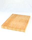This gorgeous end grain cutting board features a rich and colorful maple that results in a unique natural pattern.
