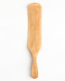 This wood spurtle is a cross between a spatula and a spoon and is the single most universal utensil and a must-have for your kitchen.
