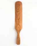 This wood spurtle is a cross between a spatula and a spoon and is the single most universal utensil and a must-have for your kitchen.